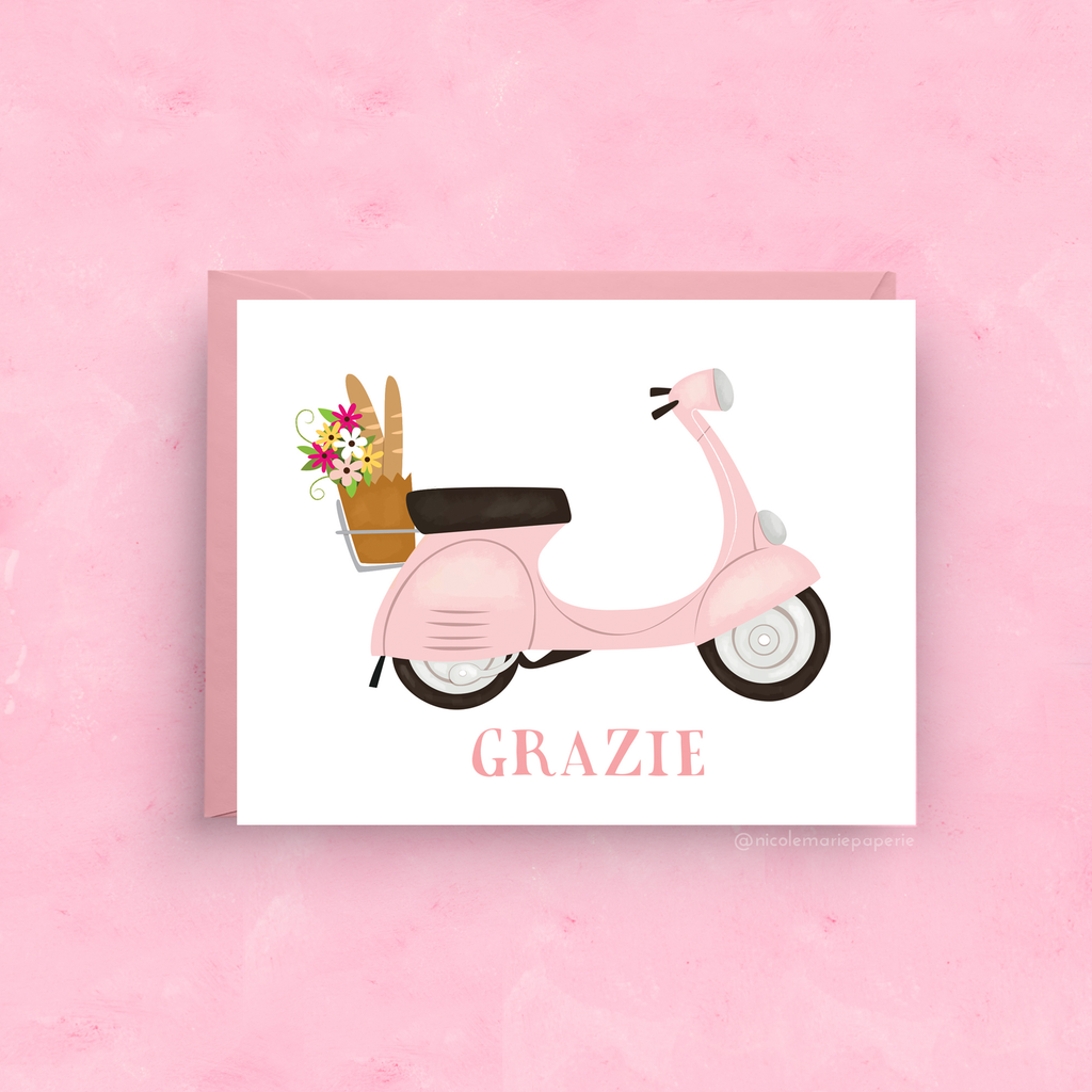 GRAZIE VESPA PINIK