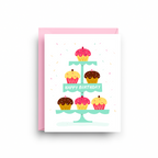 Cupcake Birthday Card