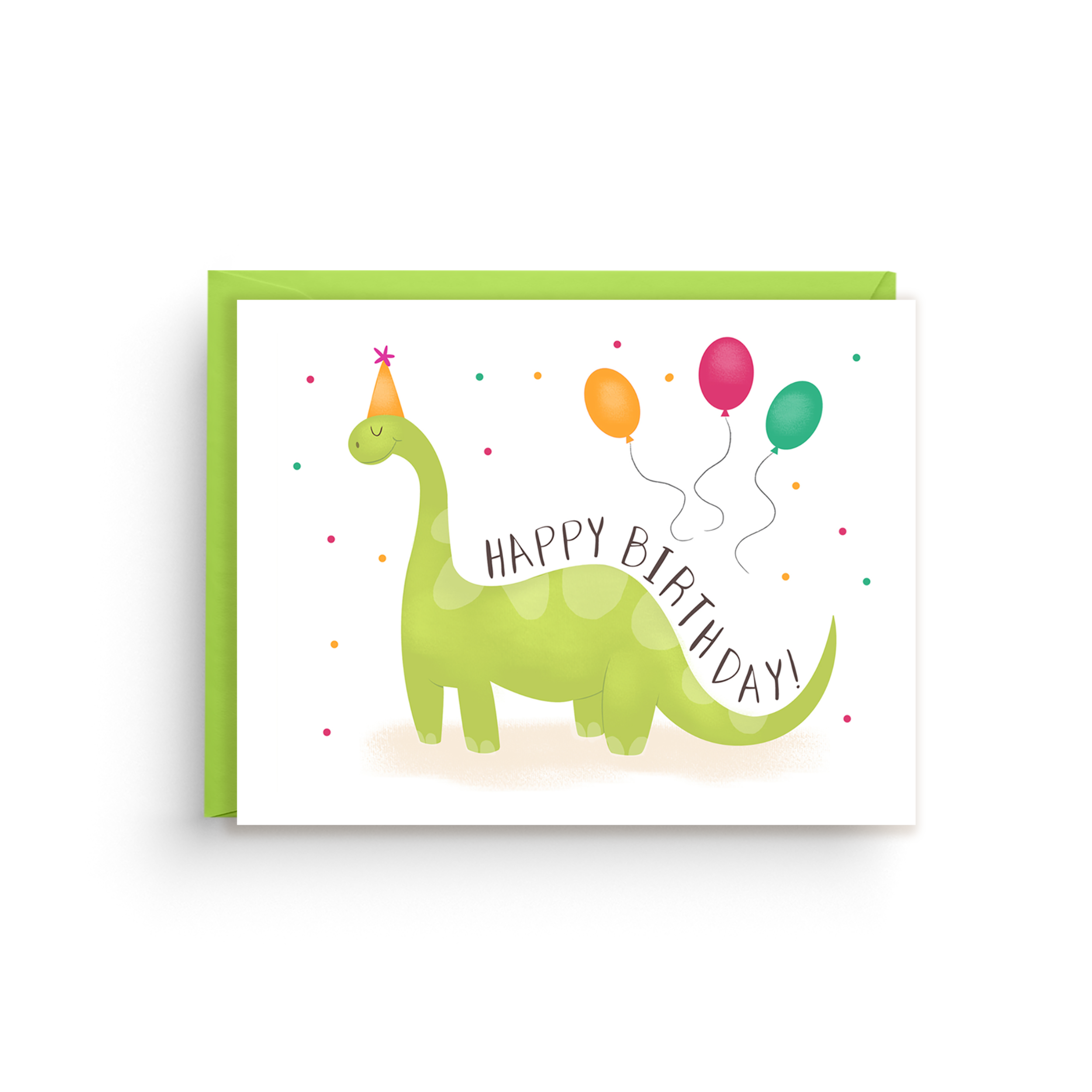 Dinosaur Birthday Card