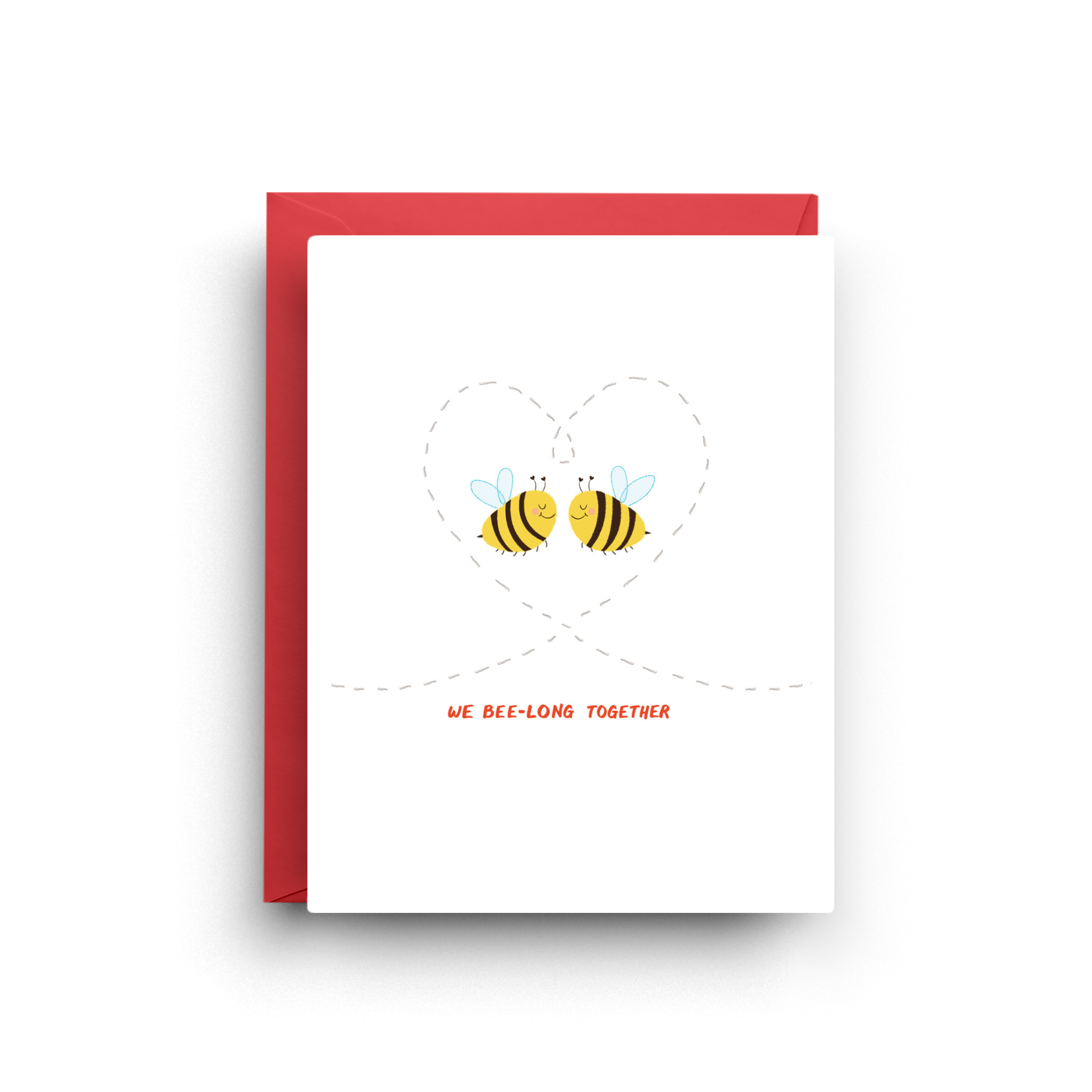 We Bee-Long Together Honey Bee Love Card